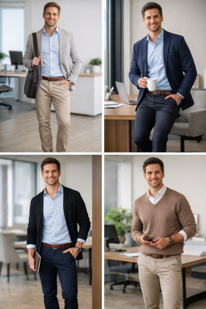 What is a business casual dress code?