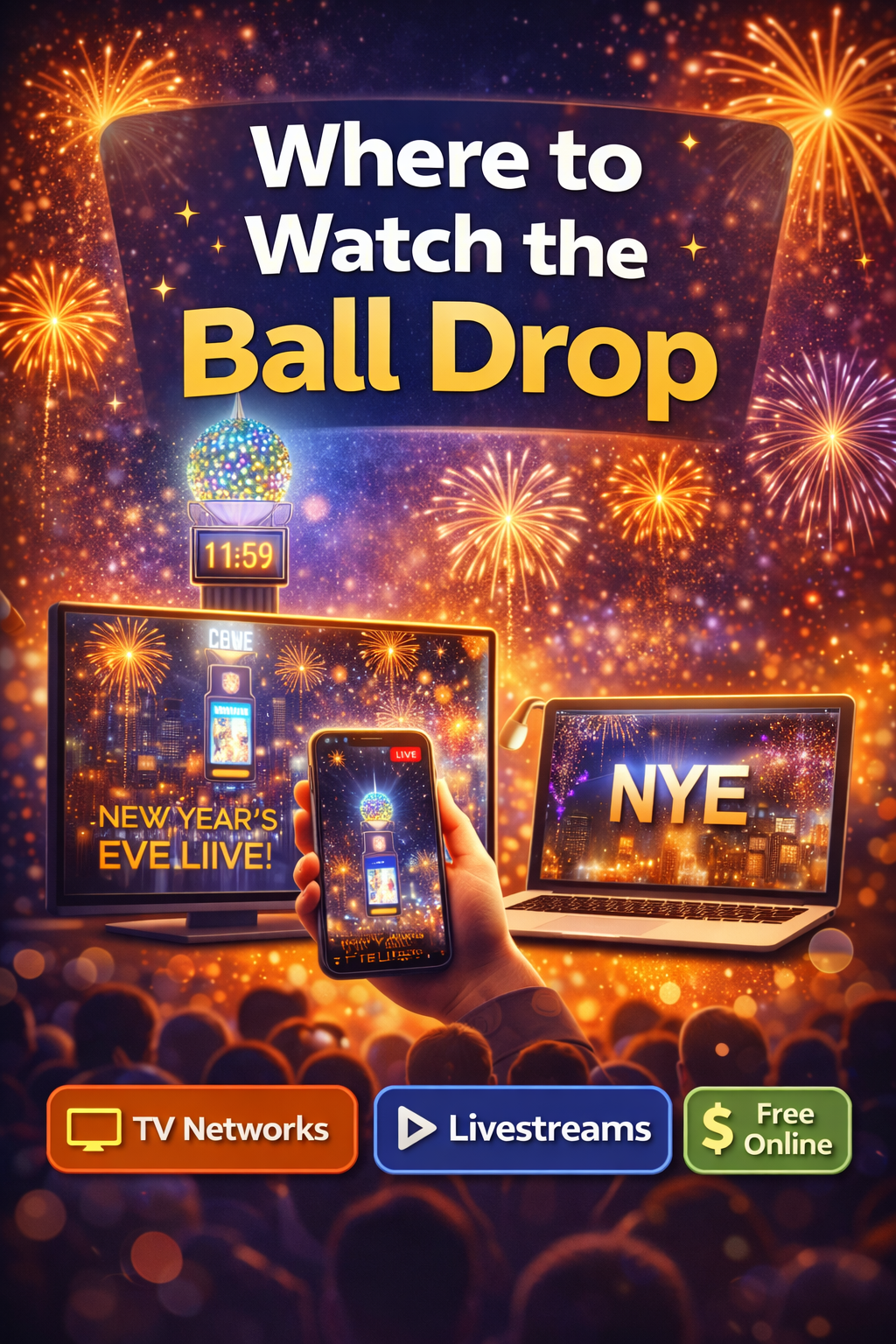 Where to Watch the Ball Drop